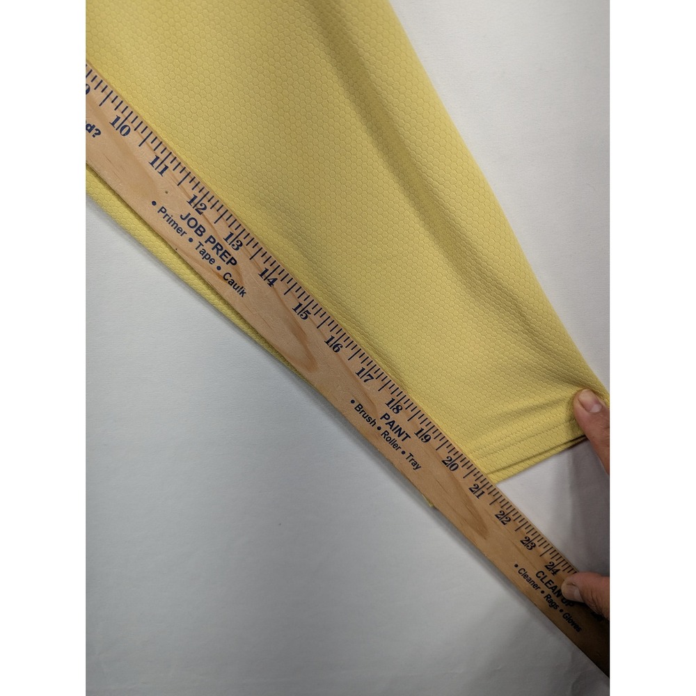World Wide Sportsman Mens 3XL Yellow Long Sleeve Fishing Shirt Honeycomb Mesh - Picture 7 of 7